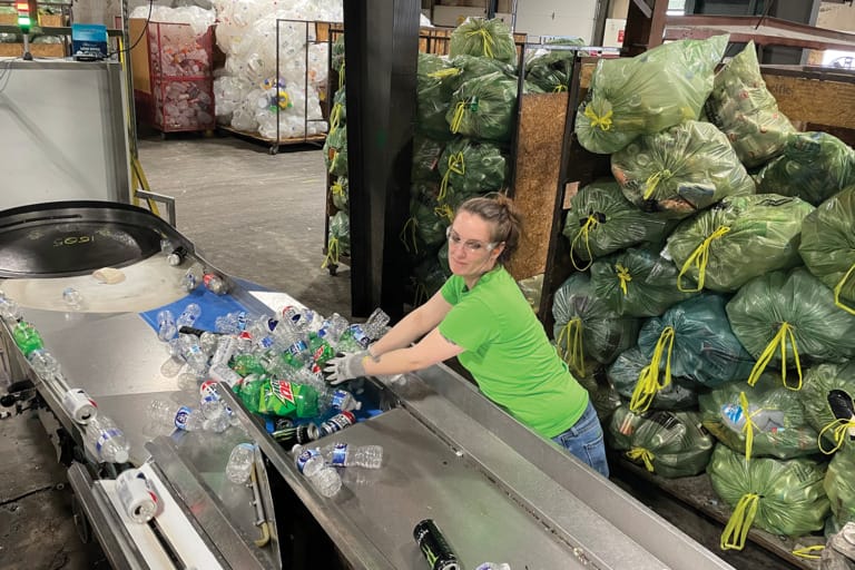 The CLYNK Bottle Redemption and Bag-Drop Process